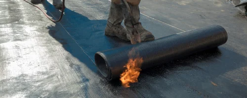 montaje de tela asfaltica en cubierta plana madrid